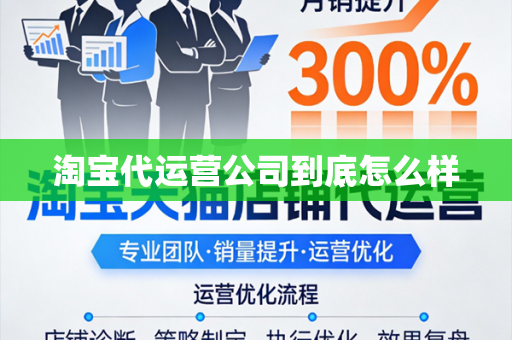 淘宝代运营公司到底怎么样