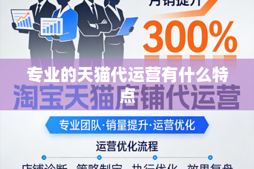 专业的天猫代运营有什么特点
