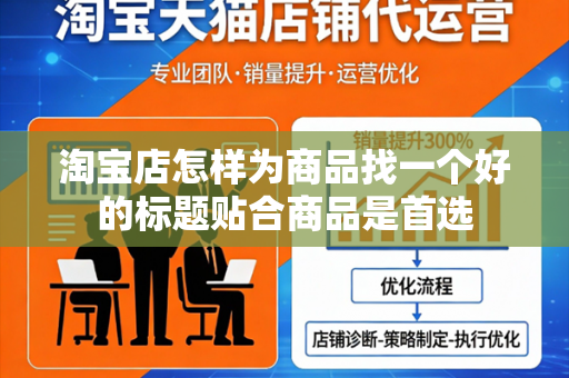 淘宝店怎样为商品找一个好的标题贴合商品是首选